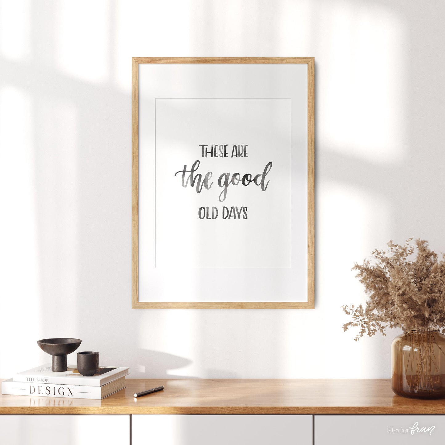 These are the good old days - Print