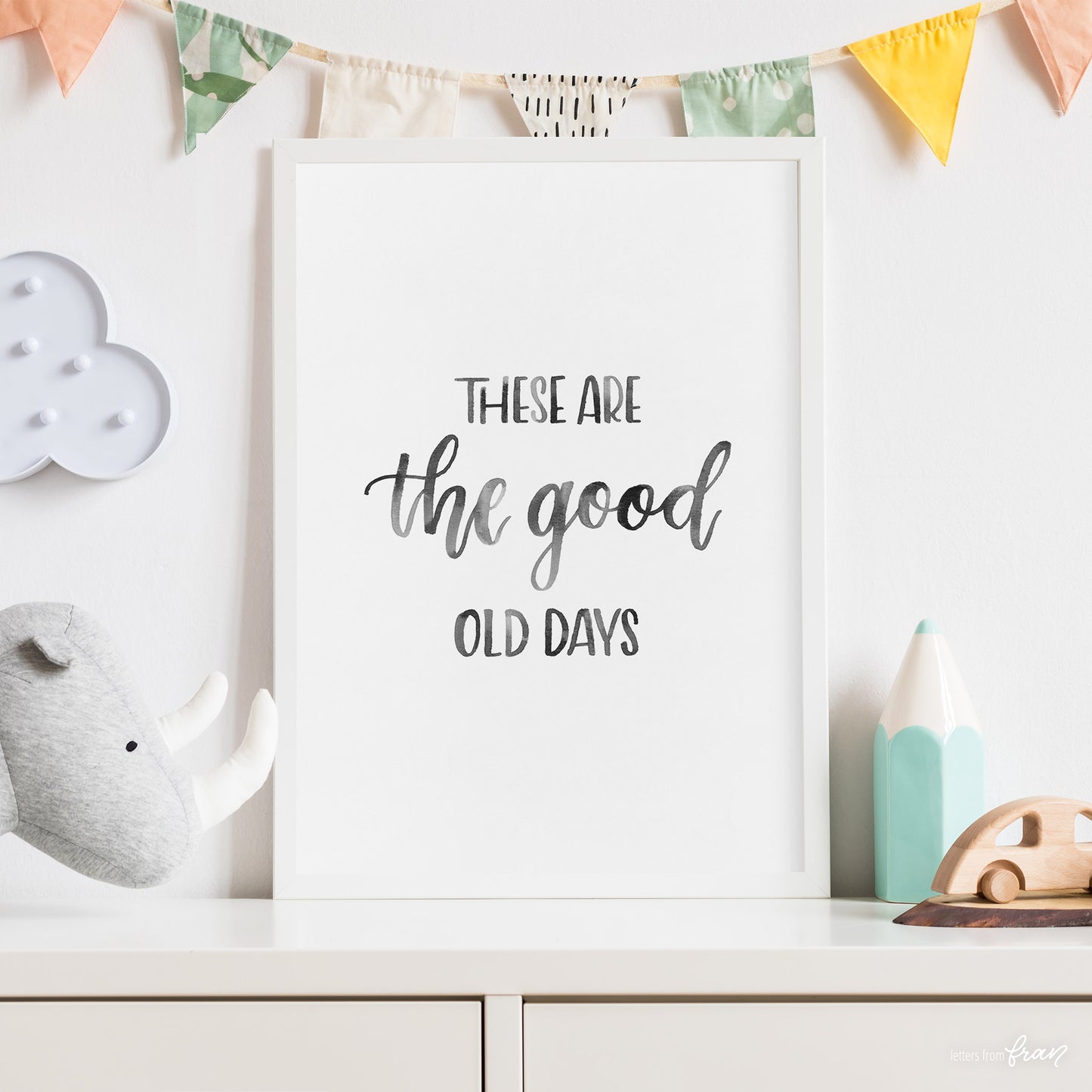 These are the good old days - Print