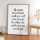 The most important work (Watercolor) - Print