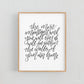 The most important work (Script) - Print
