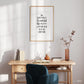 The truest most beautiful life - Print