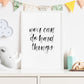 You can do hard things - Print